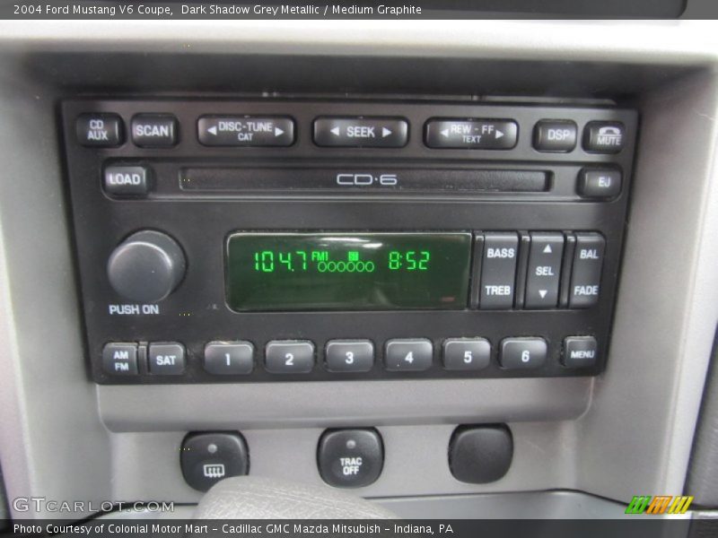 Dark Shadow Grey Metallic / Medium Graphite 2004 Ford Mustang V6 Coupe