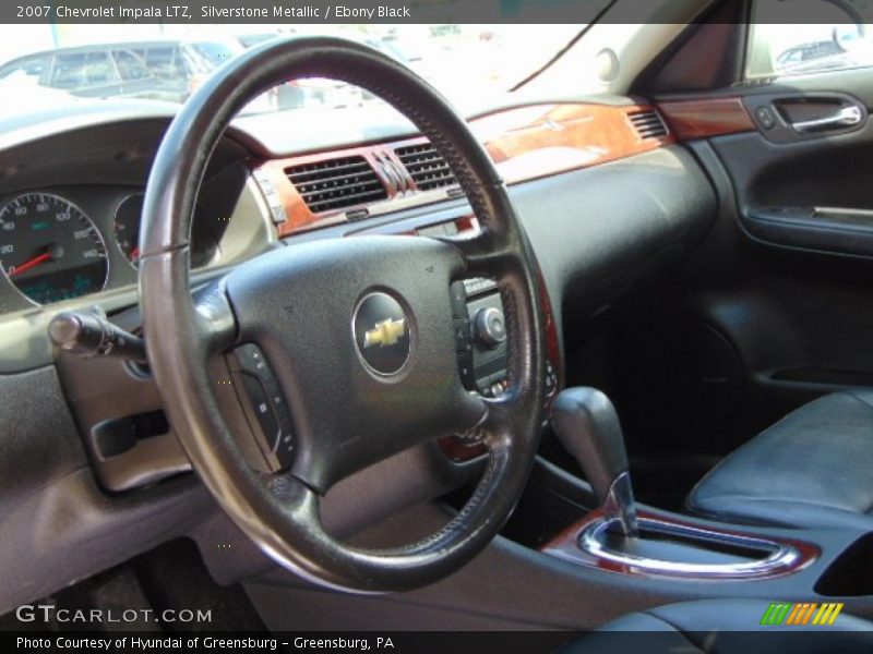 Silverstone Metallic / Ebony Black 2007 Chevrolet Impala LTZ