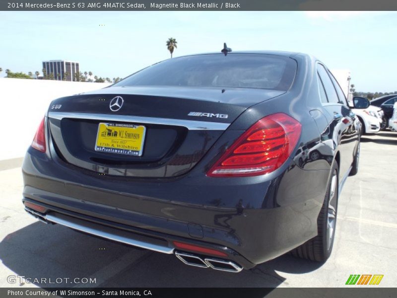 Magnetite Black Metallic / Black 2014 Mercedes-Benz S 63 AMG 4MATIC Sedan