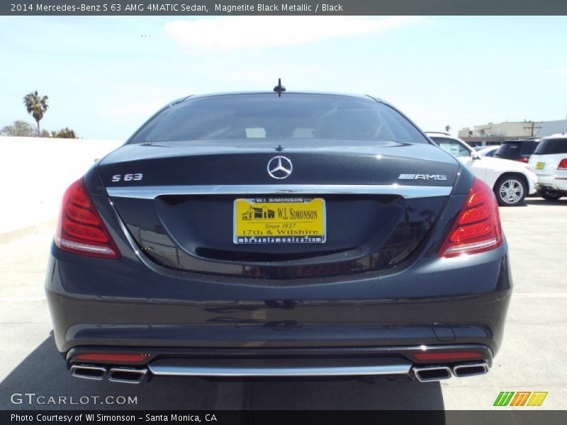 Magnetite Black Metallic / Black 2014 Mercedes-Benz S 63 AMG 4MATIC Sedan