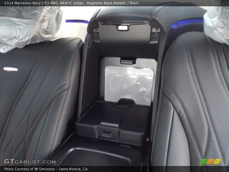 Magnetite Black Metallic / Black 2014 Mercedes-Benz S 63 AMG 4MATIC Sedan
