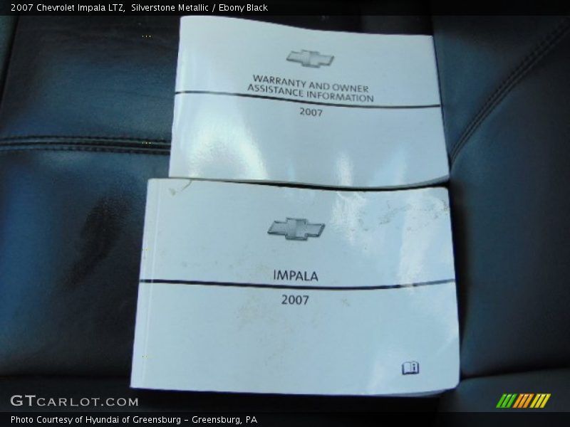 Silverstone Metallic / Ebony Black 2007 Chevrolet Impala LTZ