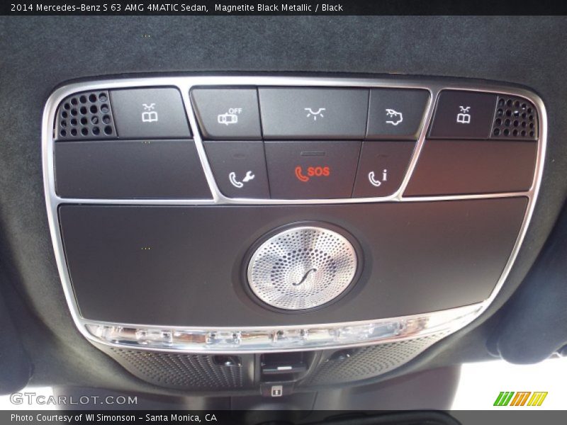 Magnetite Black Metallic / Black 2014 Mercedes-Benz S 63 AMG 4MATIC Sedan