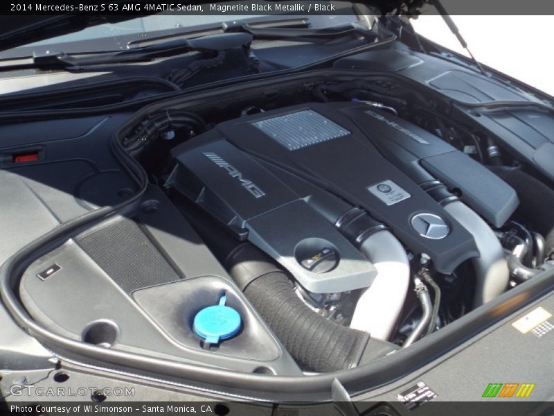 Magnetite Black Metallic / Black 2014 Mercedes-Benz S 63 AMG 4MATIC Sedan