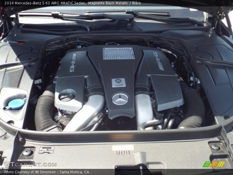 Magnetite Black Metallic / Black 2014 Mercedes-Benz S 63 AMG 4MATIC Sedan