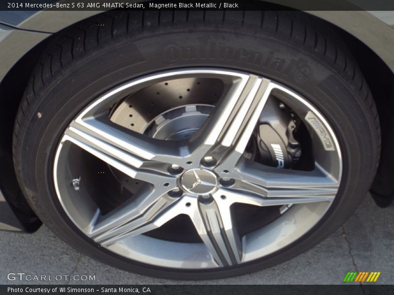 Magnetite Black Metallic / Black 2014 Mercedes-Benz S 63 AMG 4MATIC Sedan
