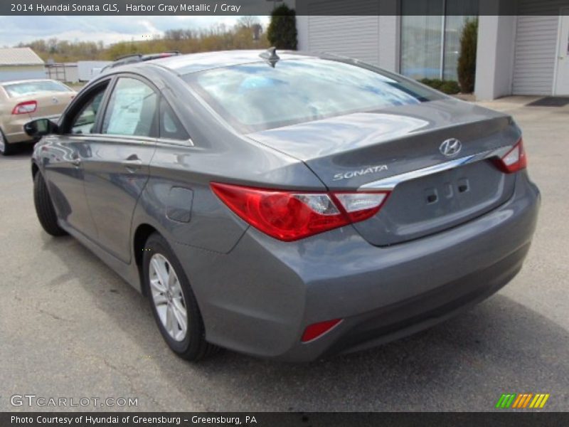 Harbor Gray Metallic / Gray 2014 Hyundai Sonata GLS