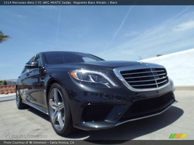 Magnetite Black Metallic / Black 2014 Mercedes-Benz S 63 AMG 4MATIC Sedan