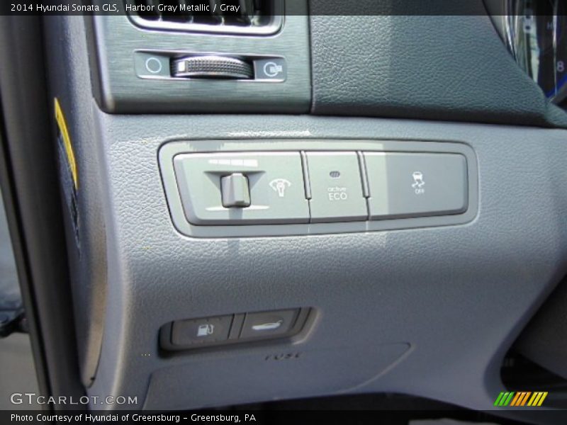 Harbor Gray Metallic / Gray 2014 Hyundai Sonata GLS