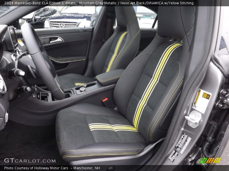 Front Seat of 2014 CLA Edition 1 4Matic