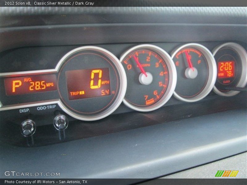 Classic Silver Metallic / Dark Gray 2012 Scion xB