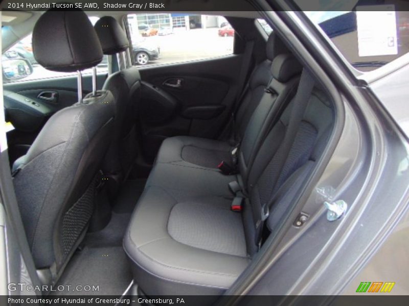 Shadow Gray / Black 2014 Hyundai Tucson SE AWD