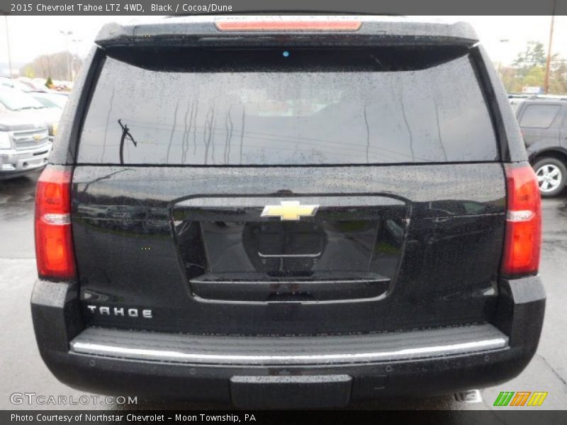 Black / Cocoa/Dune 2015 Chevrolet Tahoe LTZ 4WD