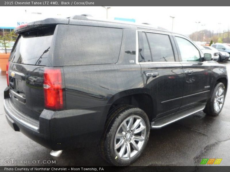 Black / Cocoa/Dune 2015 Chevrolet Tahoe LTZ 4WD