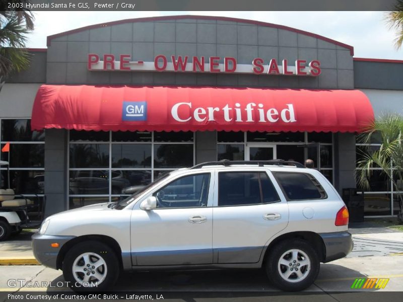 Pewter / Gray 2003 Hyundai Santa Fe GLS