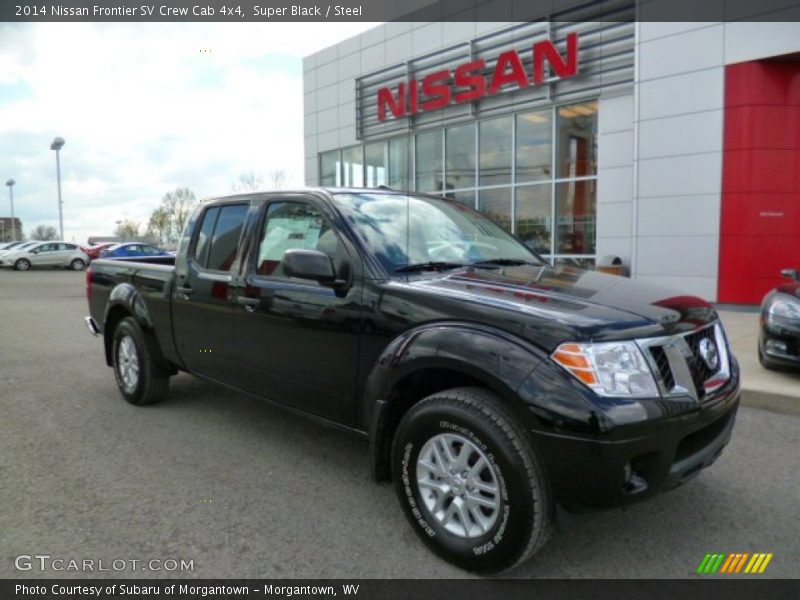 Super Black / Steel 2014 Nissan Frontier SV Crew Cab 4x4