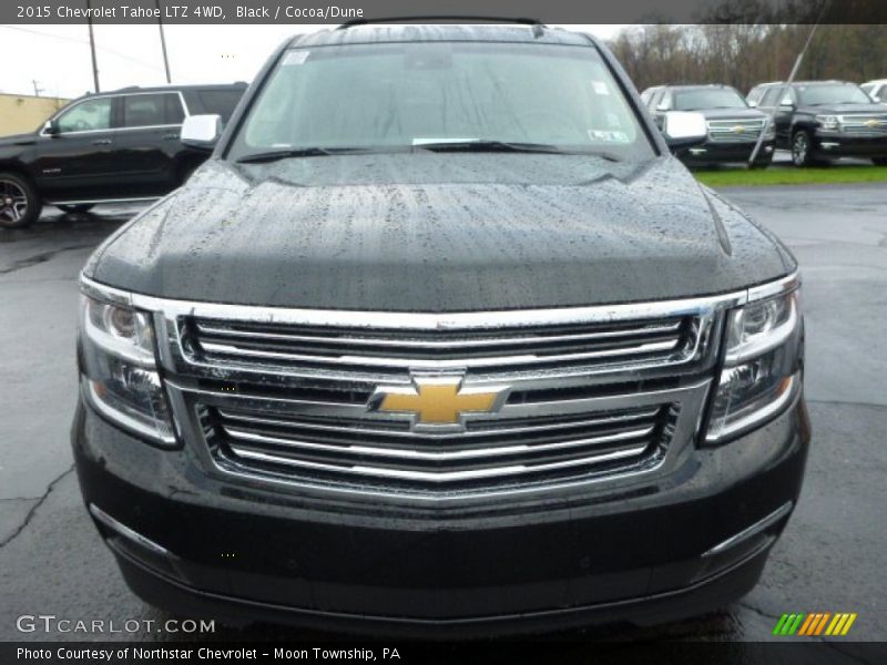 Black / Cocoa/Dune 2015 Chevrolet Tahoe LTZ 4WD