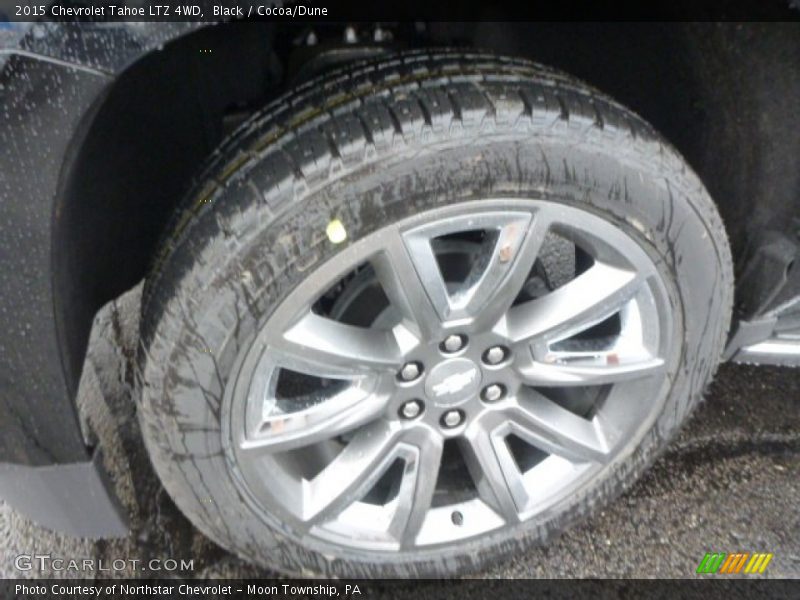Black / Cocoa/Dune 2015 Chevrolet Tahoe LTZ 4WD