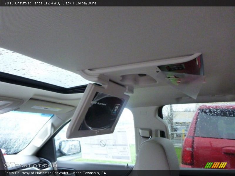 Black / Cocoa/Dune 2015 Chevrolet Tahoe LTZ 4WD
