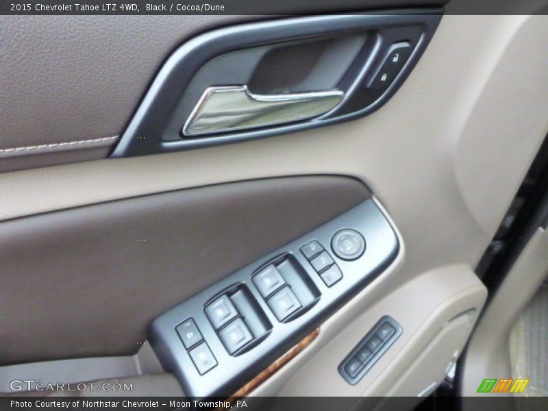 Black / Cocoa/Dune 2015 Chevrolet Tahoe LTZ 4WD