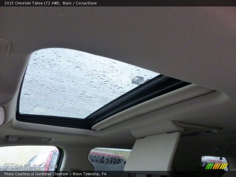 Black / Cocoa/Dune 2015 Chevrolet Tahoe LTZ 4WD
