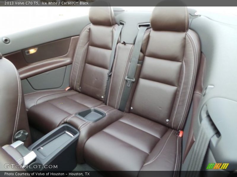 Rear Seat of 2013 C70 T5