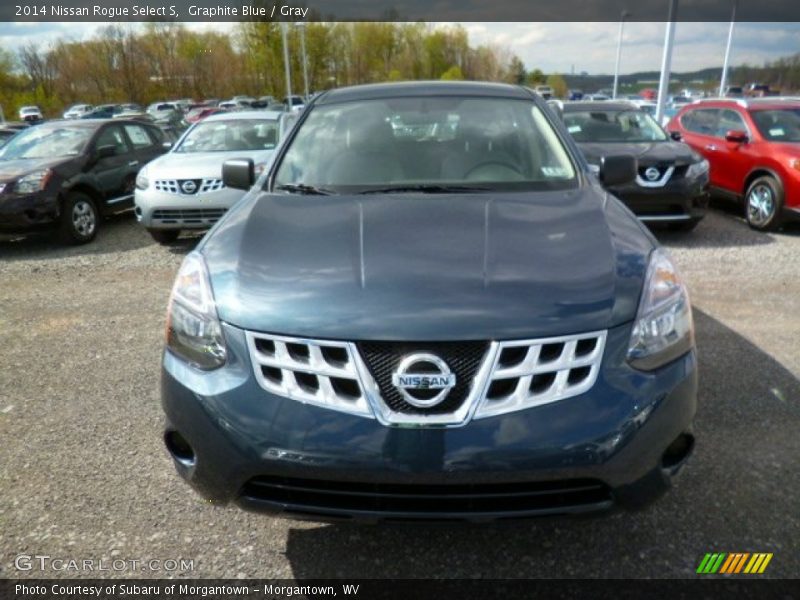 Graphite Blue / Gray 2014 Nissan Rogue Select S