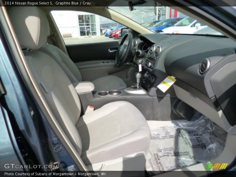 Graphite Blue / Gray 2014 Nissan Rogue Select S