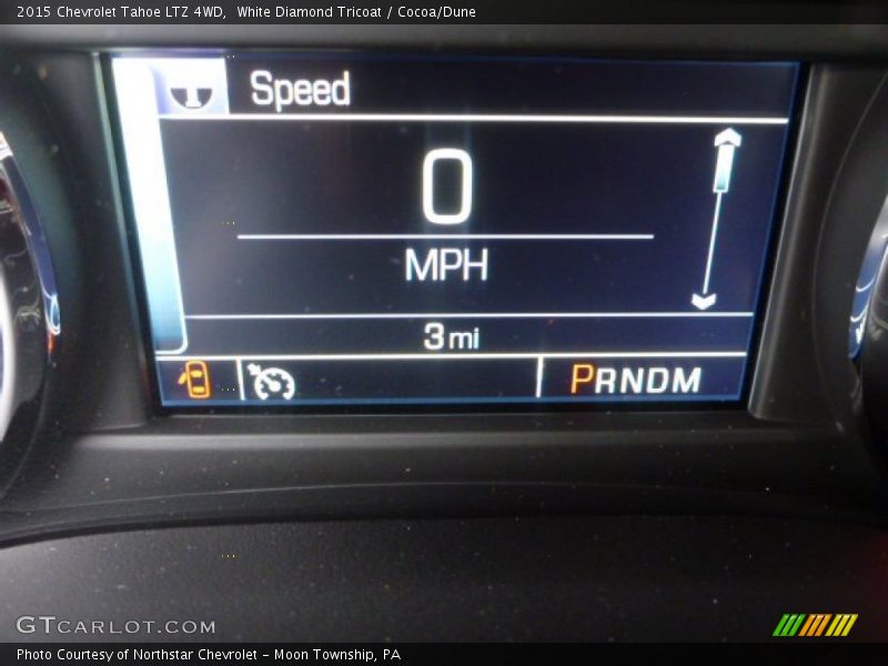 White Diamond Tricoat / Cocoa/Dune 2015 Chevrolet Tahoe LTZ 4WD