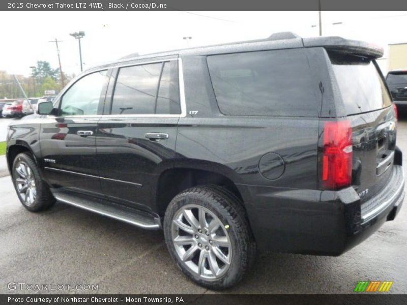 Black / Cocoa/Dune 2015 Chevrolet Tahoe LTZ 4WD
