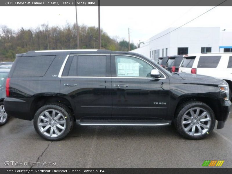 Black / Cocoa/Dune 2015 Chevrolet Tahoe LTZ 4WD