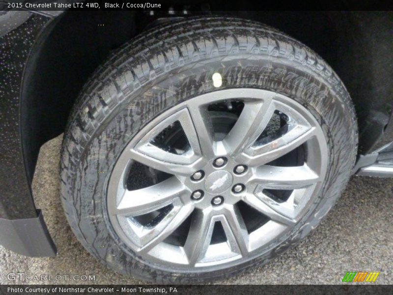 Black / Cocoa/Dune 2015 Chevrolet Tahoe LTZ 4WD