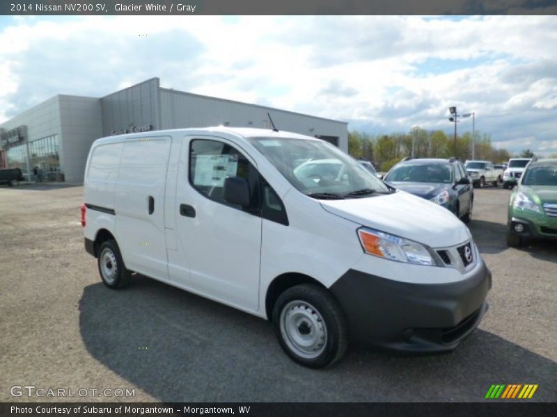 Glacier White / Gray 2014 Nissan NV200 SV