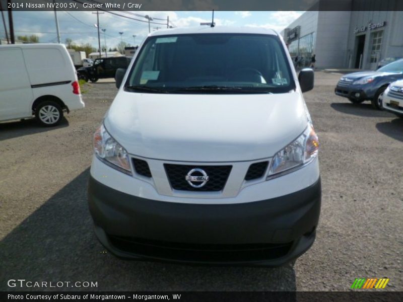 Glacier White / Gray 2014 Nissan NV200 SV