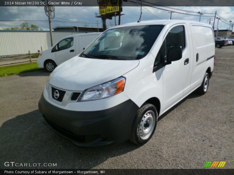 Glacier White / Gray 2014 Nissan NV200 SV