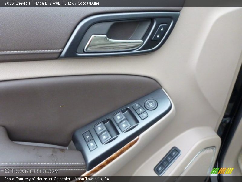Black / Cocoa/Dune 2015 Chevrolet Tahoe LTZ 4WD