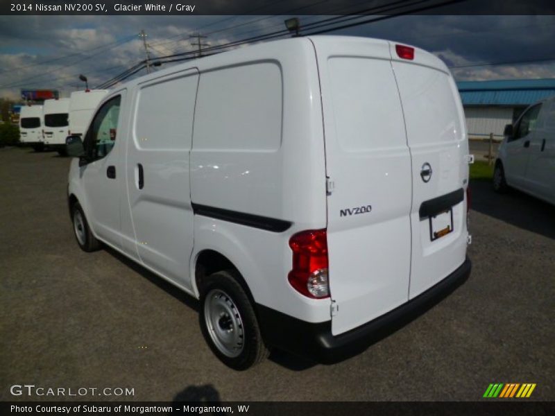 Glacier White / Gray 2014 Nissan NV200 SV
