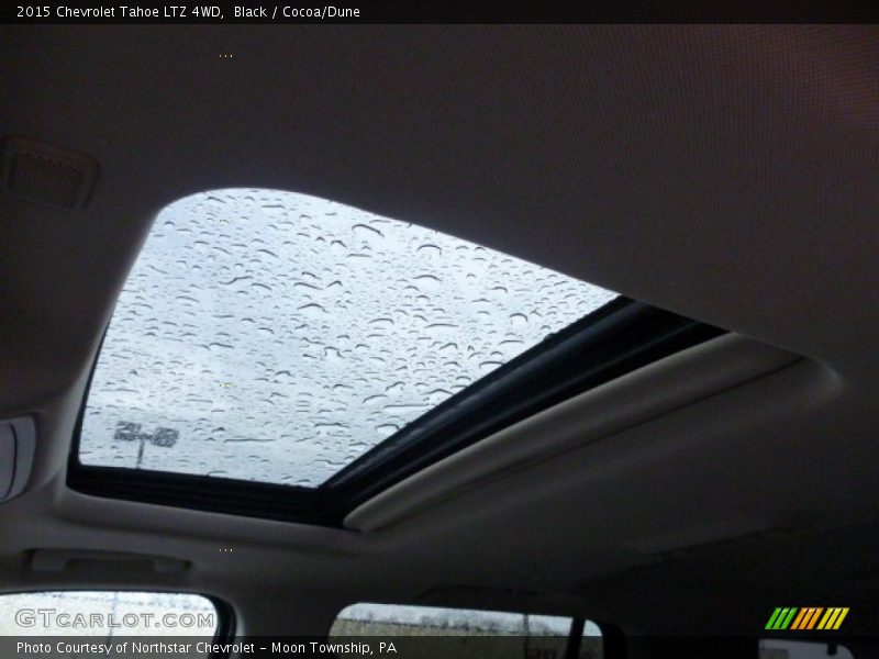 Black / Cocoa/Dune 2015 Chevrolet Tahoe LTZ 4WD