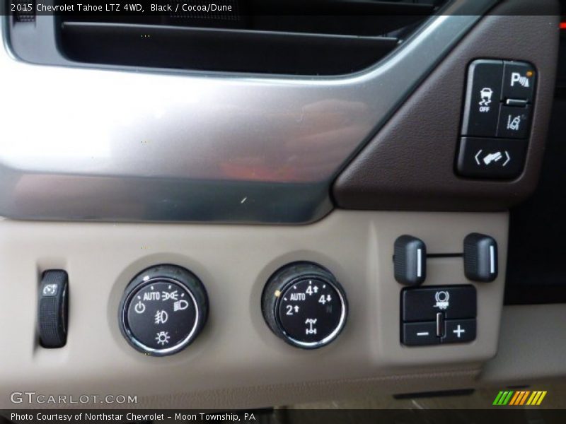 Black / Cocoa/Dune 2015 Chevrolet Tahoe LTZ 4WD