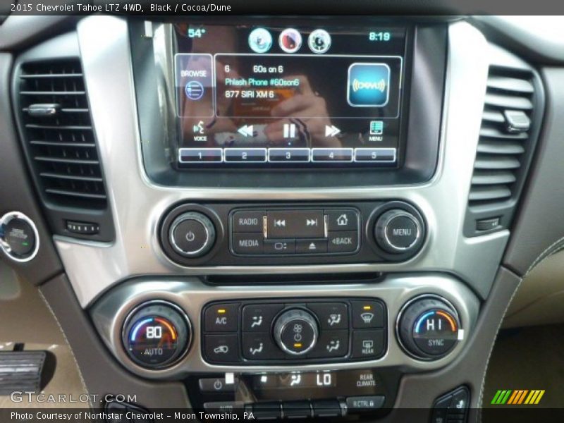 Black / Cocoa/Dune 2015 Chevrolet Tahoe LTZ 4WD