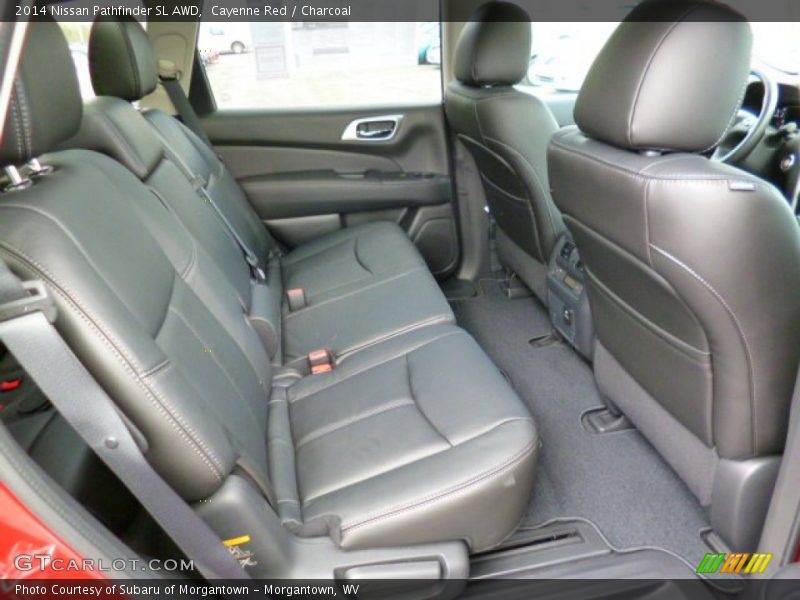 Cayenne Red / Charcoal 2014 Nissan Pathfinder SL AWD