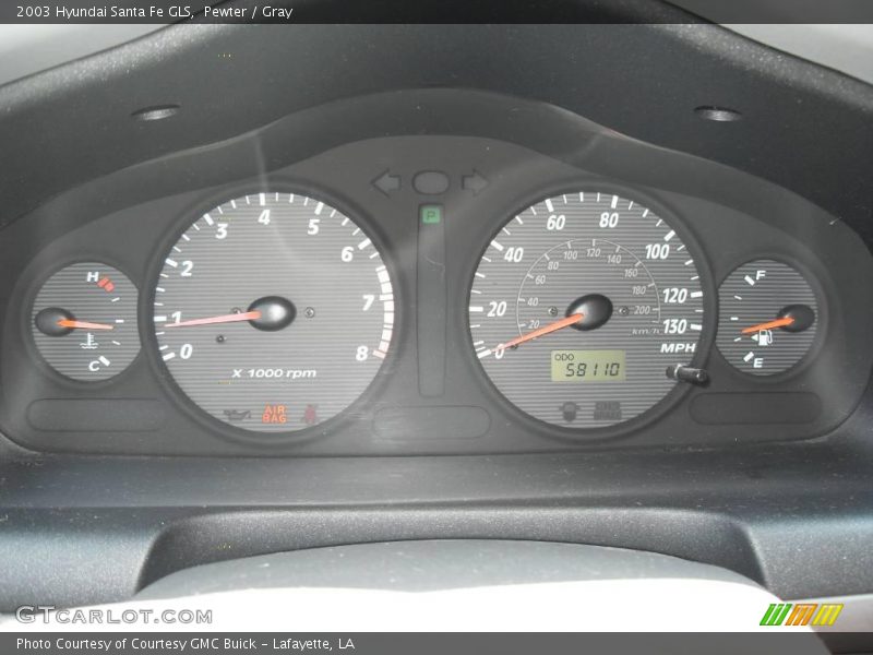 Pewter / Gray 2003 Hyundai Santa Fe GLS
