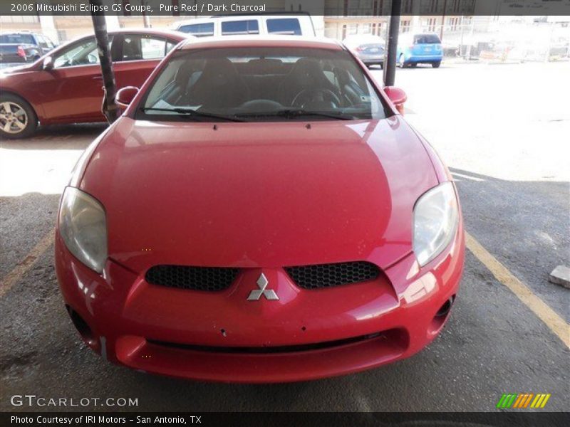 Pure Red / Dark Charcoal 2006 Mitsubishi Eclipse GS Coupe