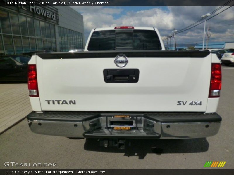 Glacier White / Charcoal 2014 Nissan Titan SV King Cab 4x4