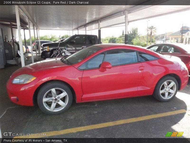 Pure Red / Dark Charcoal 2006 Mitsubishi Eclipse GS Coupe