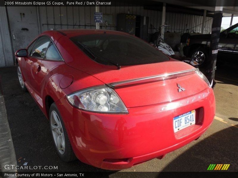 Pure Red / Dark Charcoal 2006 Mitsubishi Eclipse GS Coupe