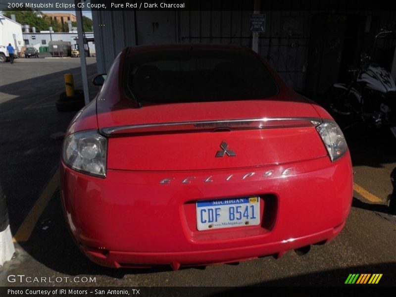 Pure Red / Dark Charcoal 2006 Mitsubishi Eclipse GS Coupe