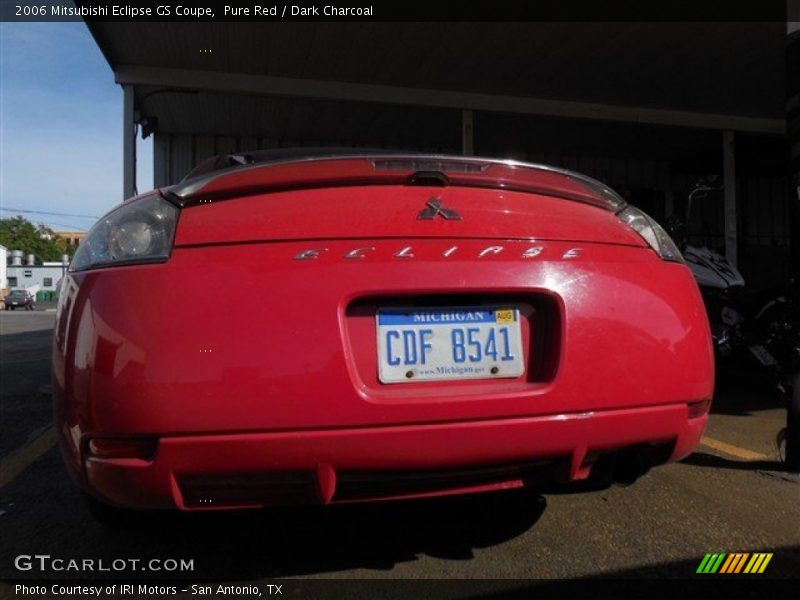 Pure Red / Dark Charcoal 2006 Mitsubishi Eclipse GS Coupe