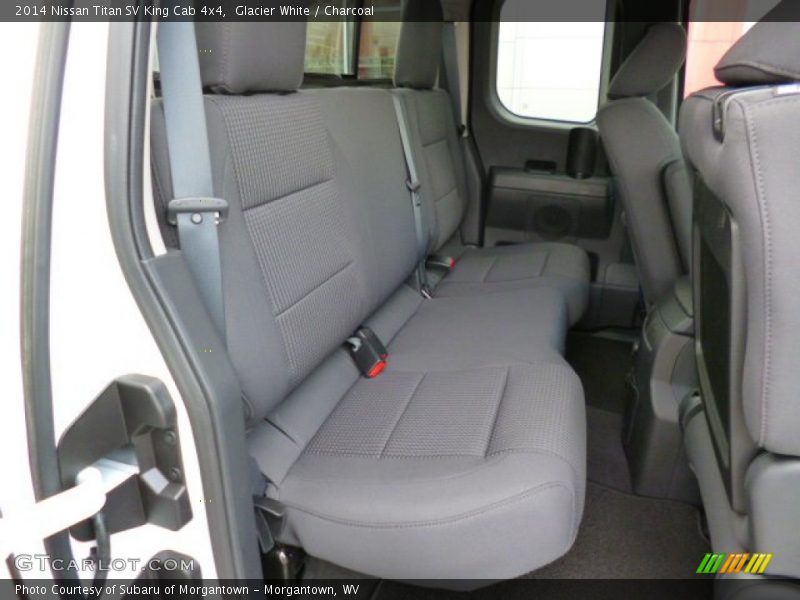 Glacier White / Charcoal 2014 Nissan Titan SV King Cab 4x4