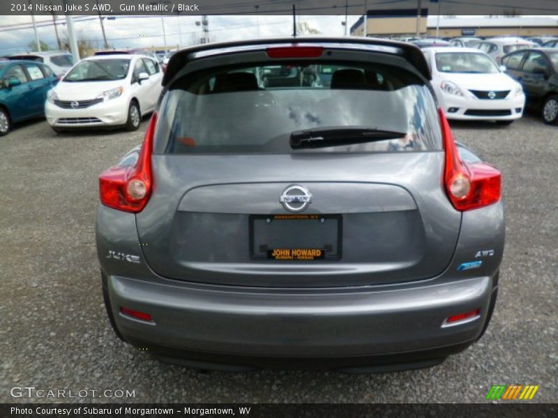 Gun Metallic / Black 2014 Nissan Juke S AWD